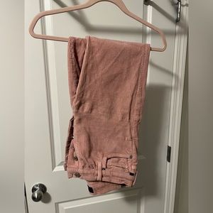 CITIZENS OF HUMANITY corduroy PINK jeans